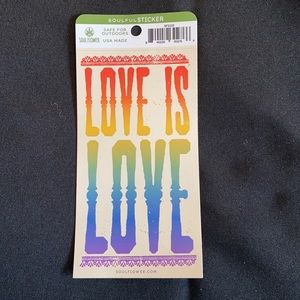 Love is Love Rainbow Sticker